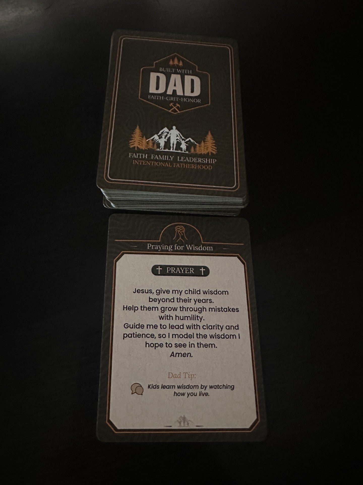 54 Daily Prayers for Dads to Lead with Faith (Physical Copy)