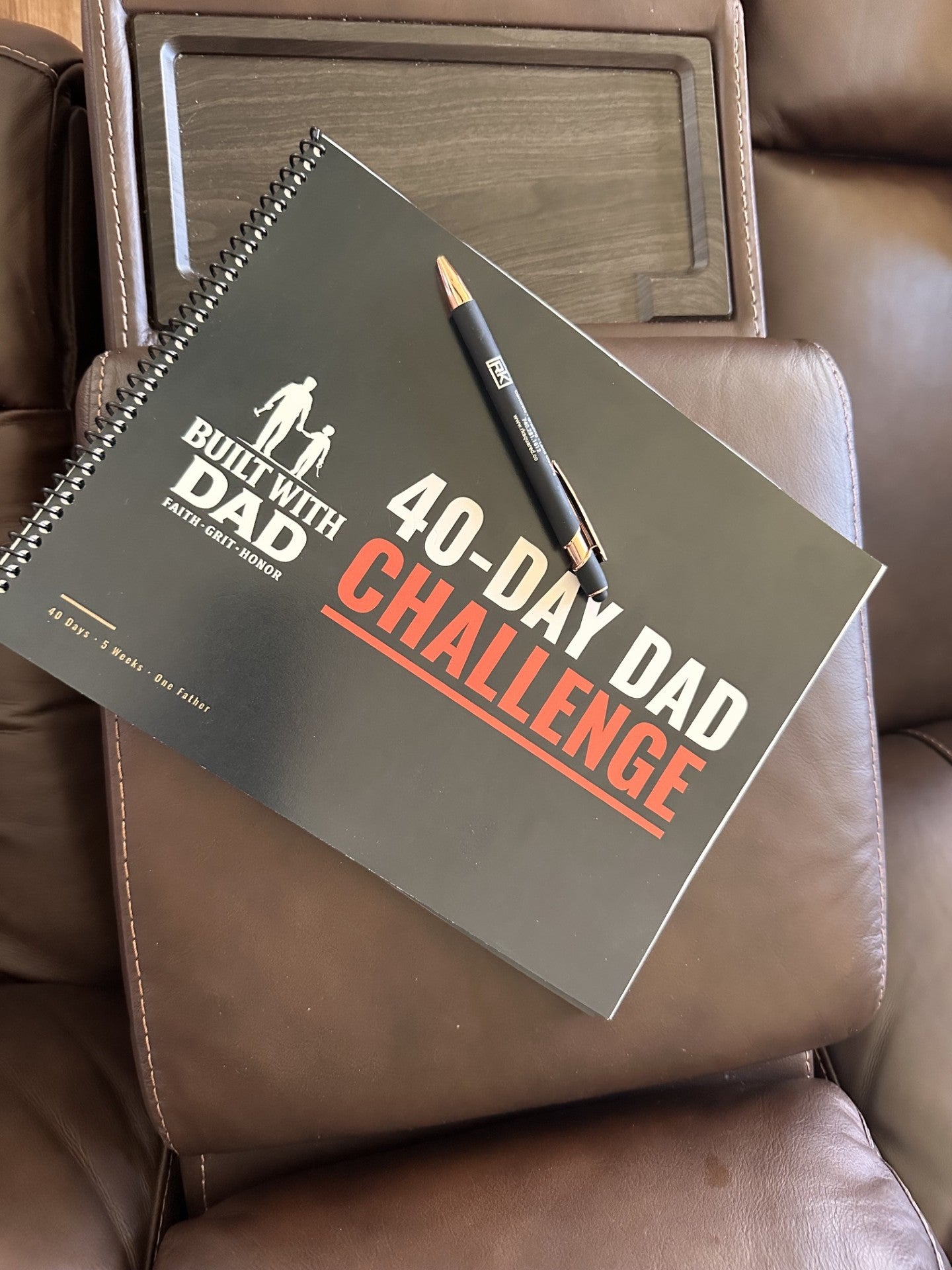 40-Day Dad Challenge workbook