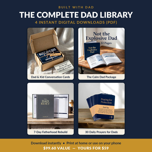 The Complete Dad Library: 4 instant digital downloads (PDF)